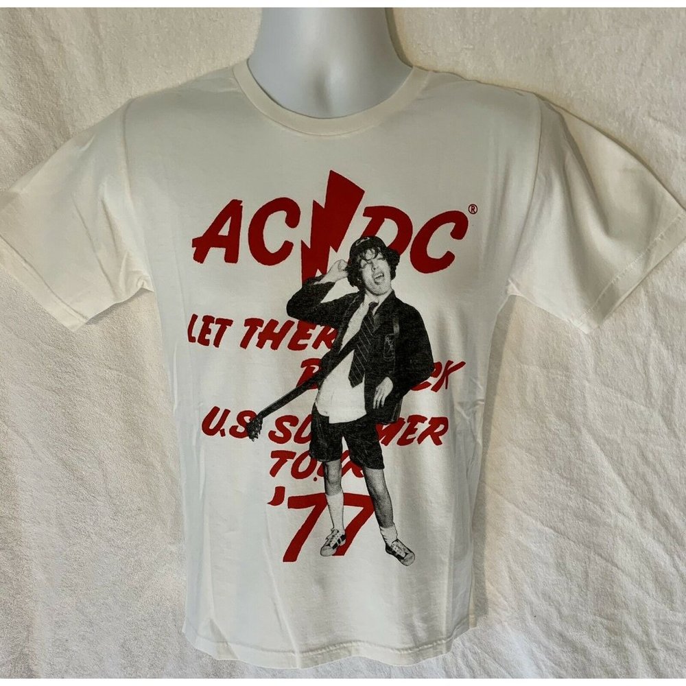 NWT RARE ACDC 2012 Hysteric Glamour White T Shirt